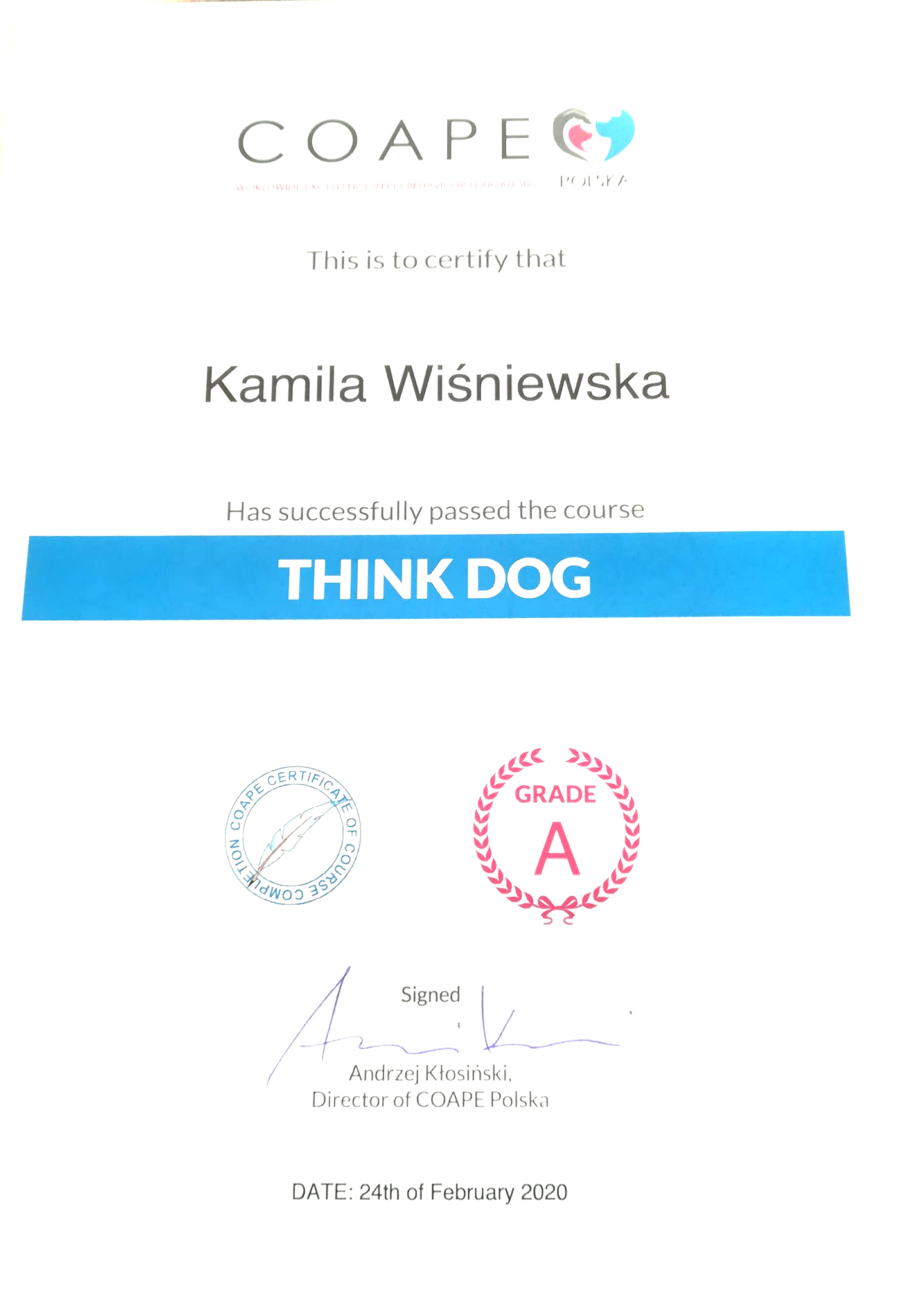 Behawiorysta warszawa