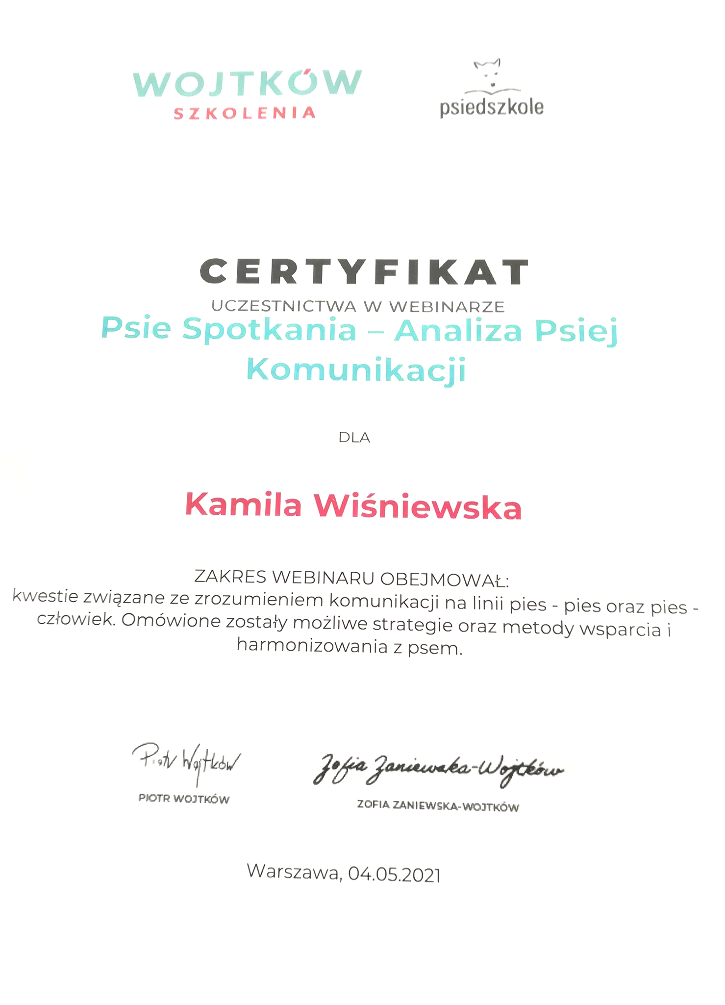 Behawiorysta zwierząt