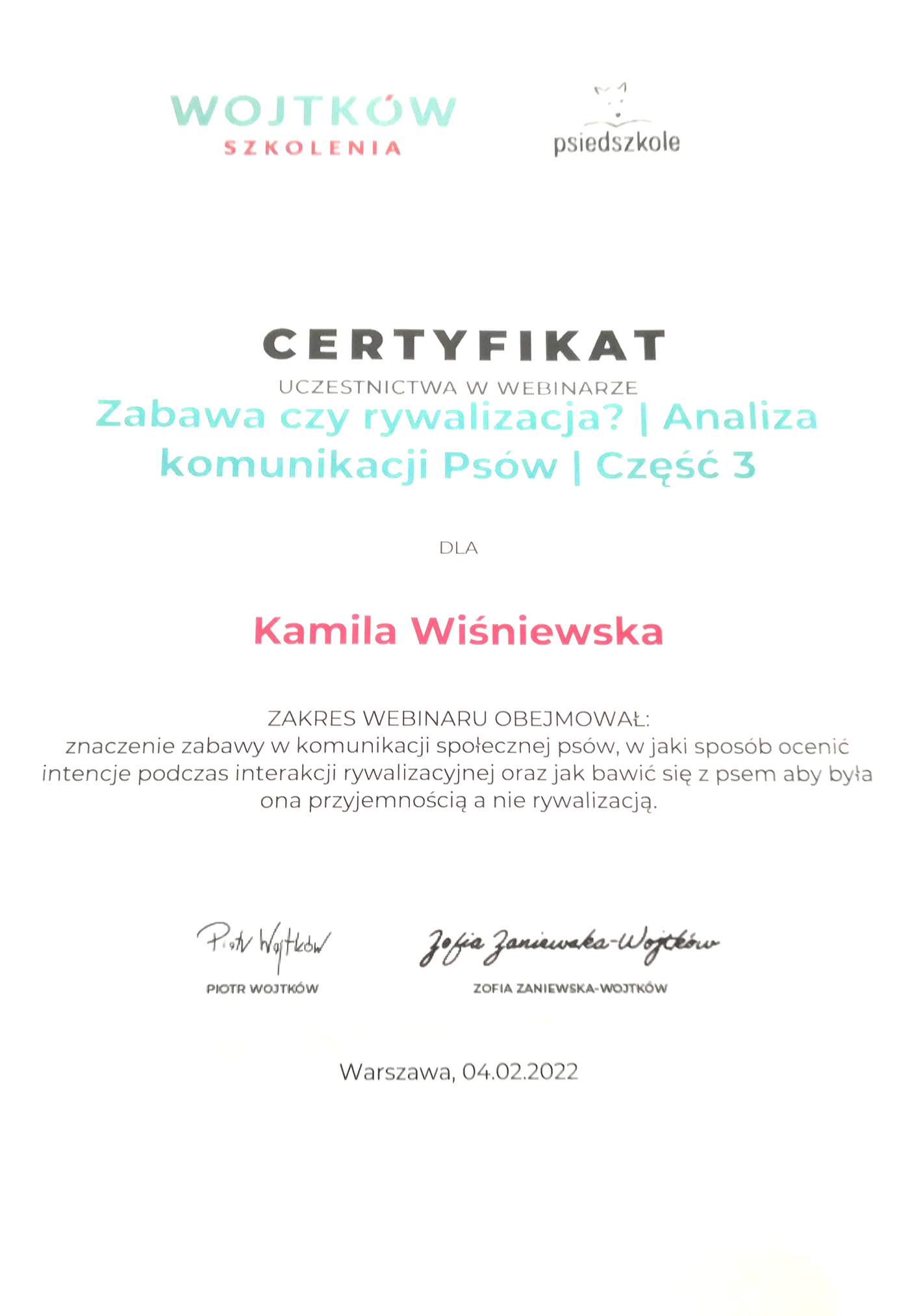 Behawiorysta zwierząt