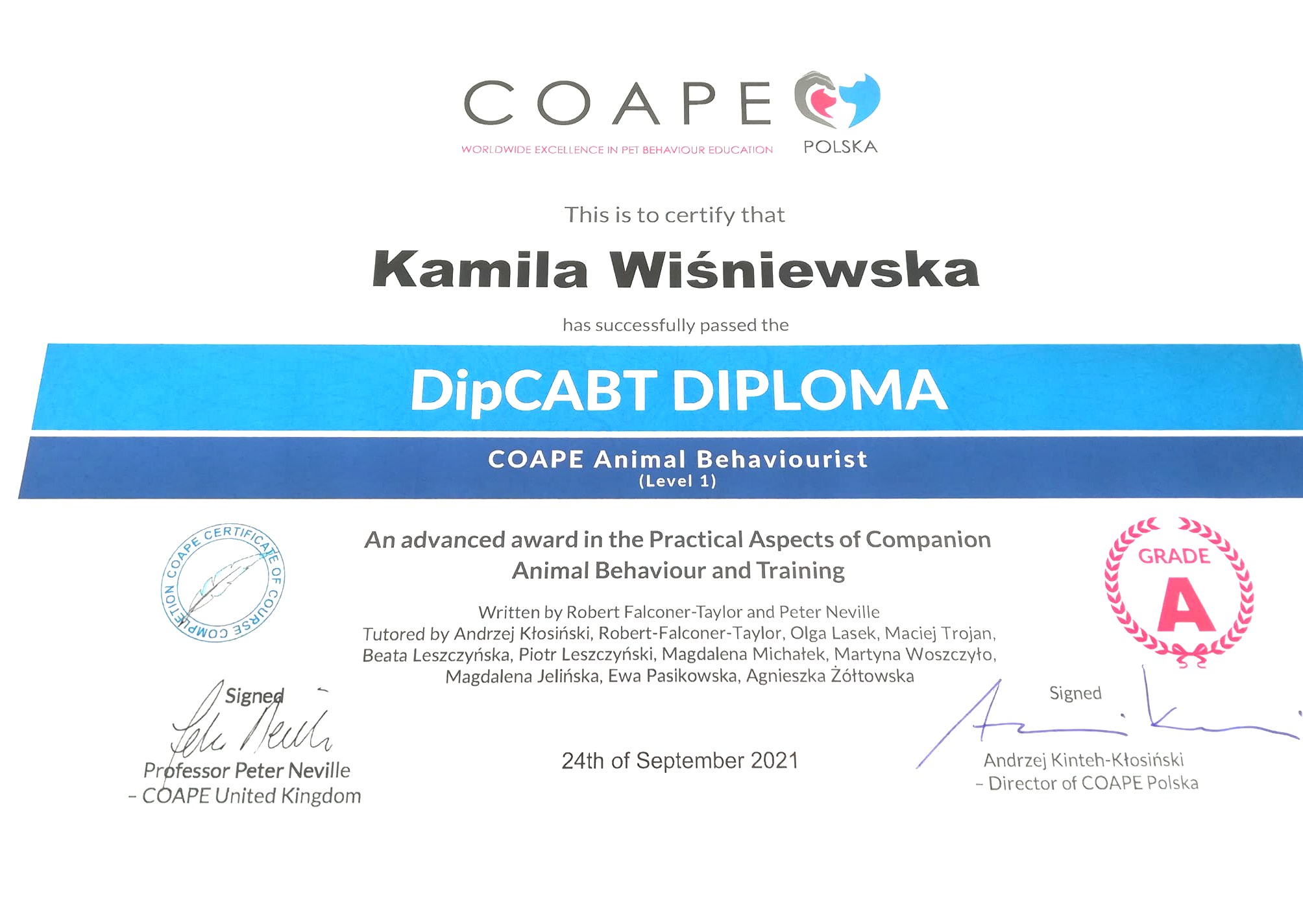 Behawiorysta zwierząt